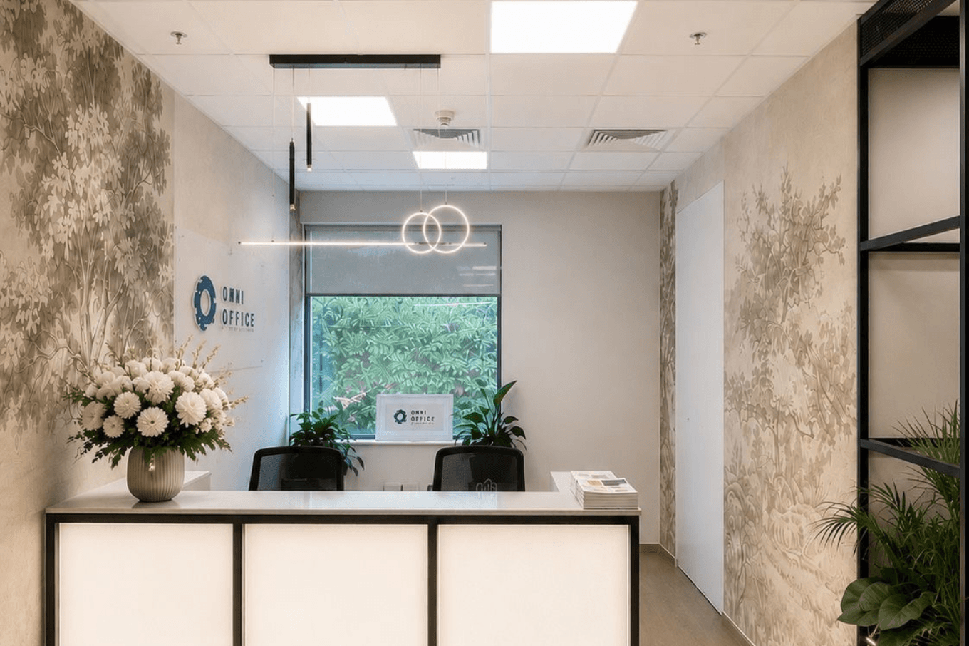 Recepția OmniOffice din Victoria Center